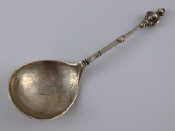 Appraisal: A Norwegian or Swedish th century spoon the deep fig