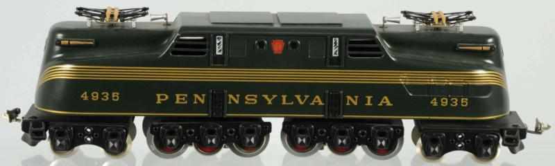 Appraisal: GG -Style Pennsylvania No Engine Contemporary Standard gauge Five-stripe engine