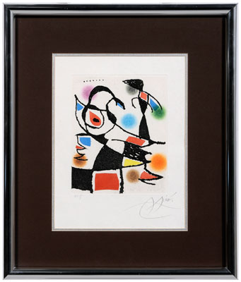 Appraisal: Joan Miro Spanish - No H C from Le Marteau