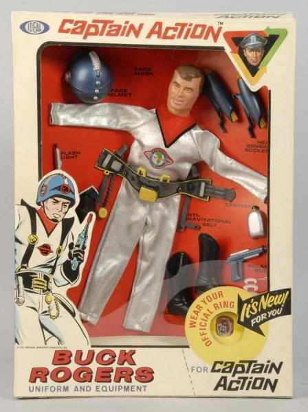 Appraisal: Boxed Buck Rogers Uniform Description set with ring by Ideal