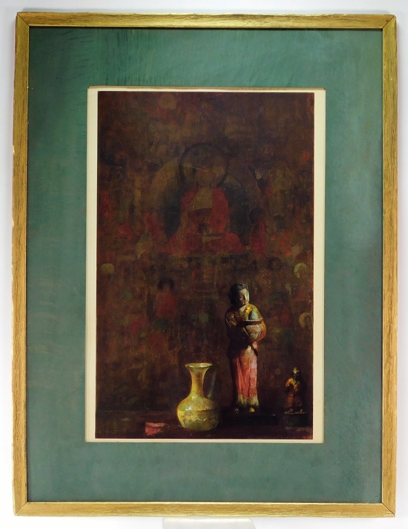 Appraisal: HOVSEP PUSHMAN ORIENTAL STILL LIFE LITHOGRAPH California New York Armenia