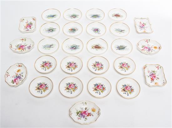 Appraisal: Sale Lot A Collection of Boxed English Porcelain Saucers second