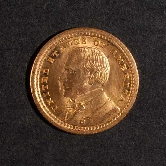 Appraisal: United States Louisiana Purchase Exhibition gold dollar McKinley obverse MS-