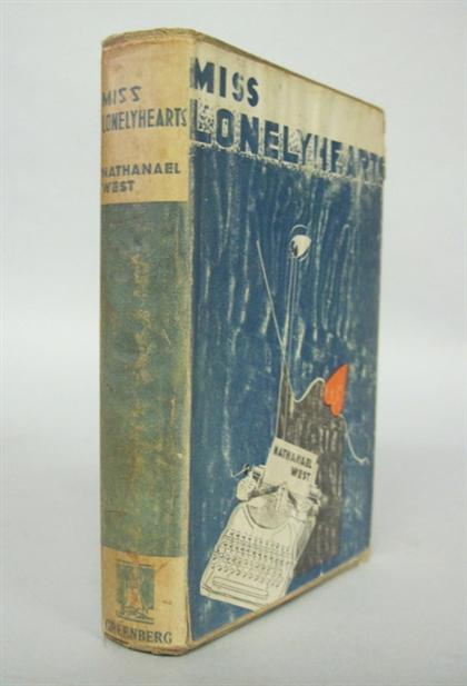 Appraisal: vol West Nathanael Miss Lonely Hearts New York Greenberg st