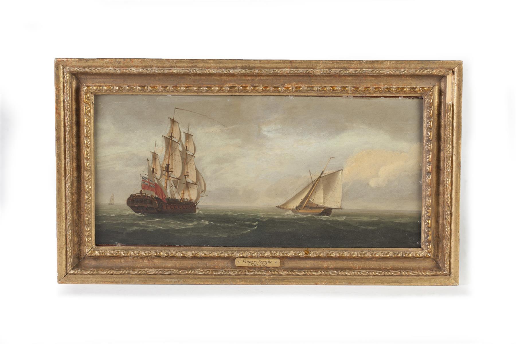 Appraisal: SEASCAPE BY FRANCIS SWAINE UNITED KINGDOM - Oil on board