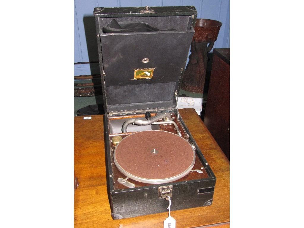 Appraisal: Picnic gramophone