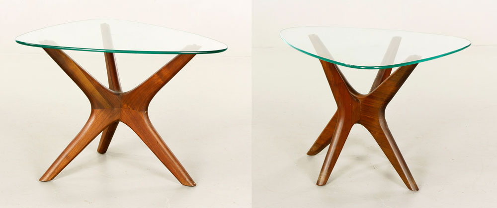 Appraisal: - Pr Adrian Pearsall End Tables Pair of Adrian Pearsall