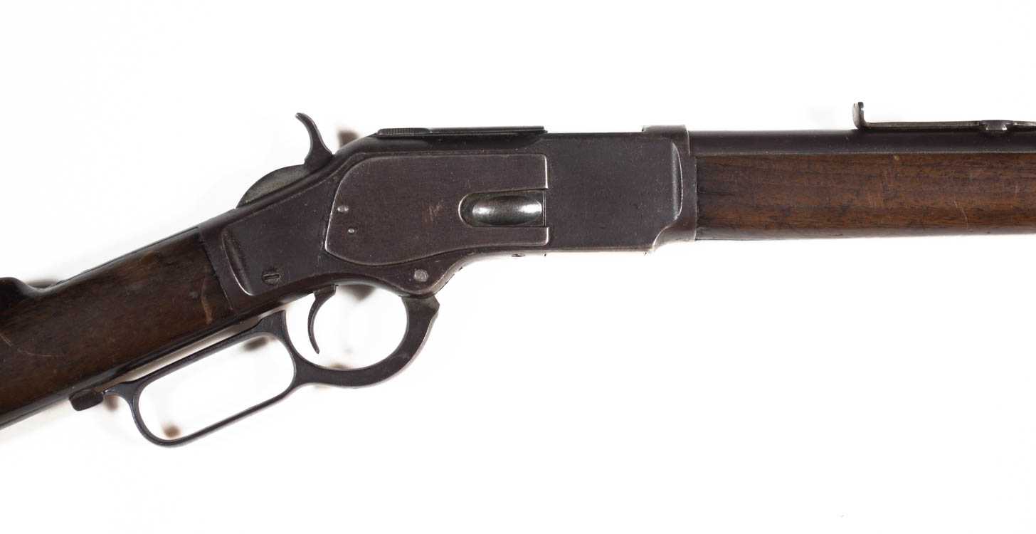 Appraisal: WINCHESTER MODEL LEVER ACTION RIFLE caliber round barrel brown finish