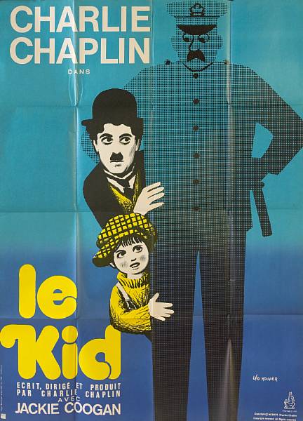 Appraisal: The Kid First National Pictures R- s French poster condition