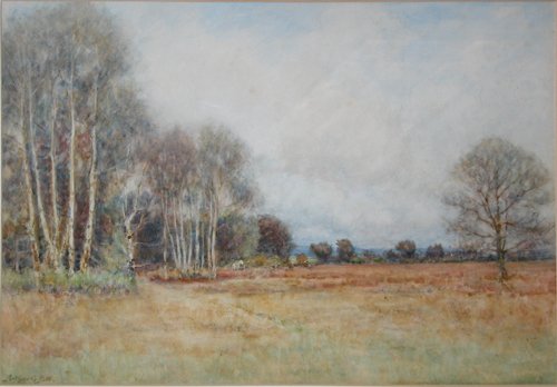 Appraisal: Artist Bell Arthur George British - Title Landscape and Trees