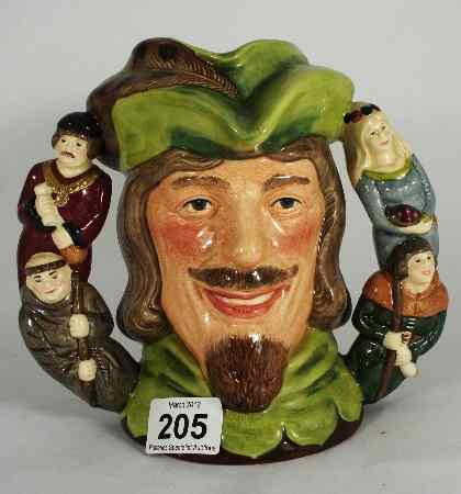 Appraisal: Royal Doulton Large Two Handled Character Jug Robin Hood D