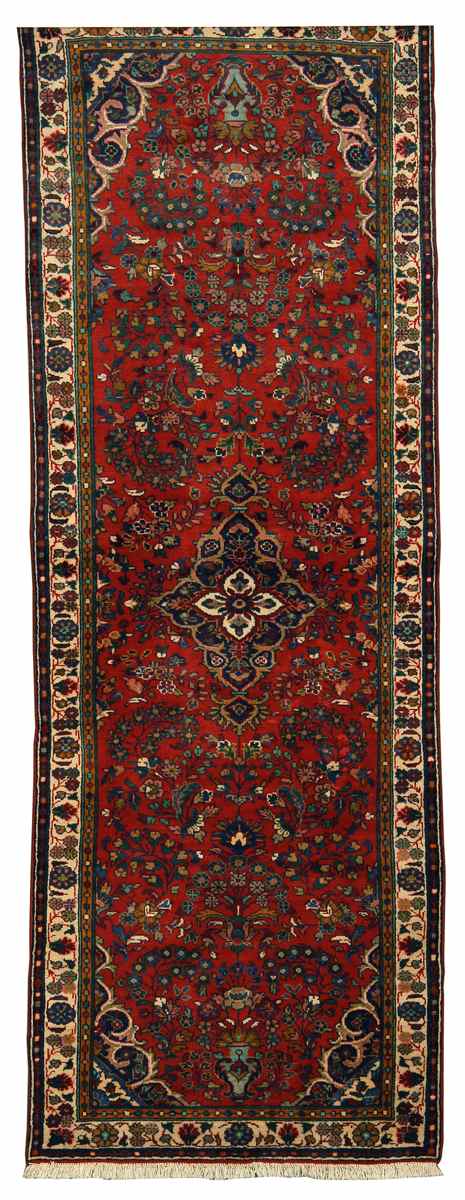 Appraisal: ORIENTAL RUG MALAYER ' x ' With central medallions in