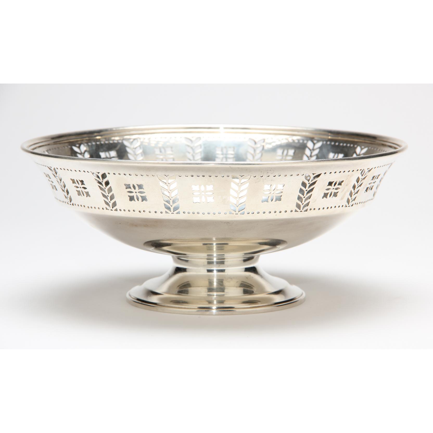 Appraisal: Tiffany Co Sterling Silver Footed Center Bowl with circa -