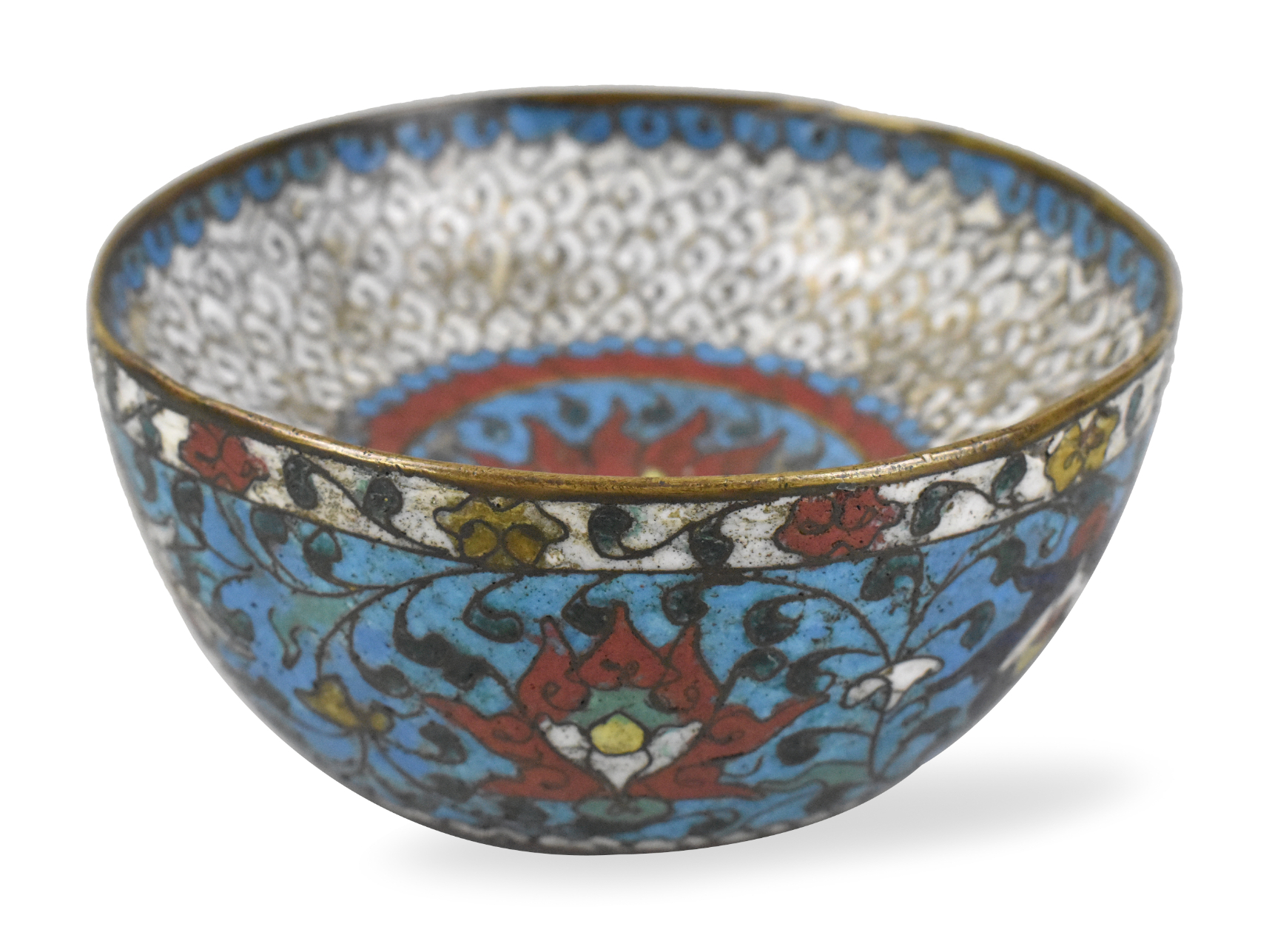 Appraisal: A unique Chinese cloisonne warming bowl dating from the Ming