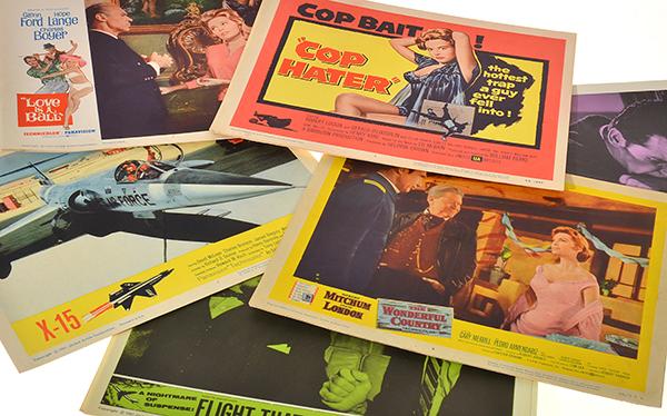 Appraisal: A LARGE COLLECTION OF S- S MOVIE LOBBY CARDS comprising