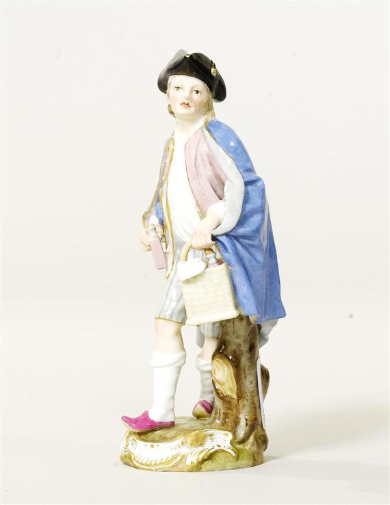 Appraisal: CRIS DE PARIS' FIGURE OF A LIQUEUR SELLER MEISSEN CIRCA