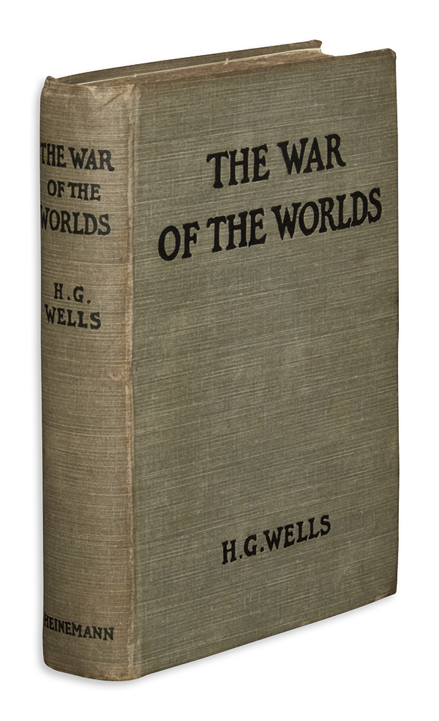 Appraisal: WELLS H G The War of the Worlds vo original