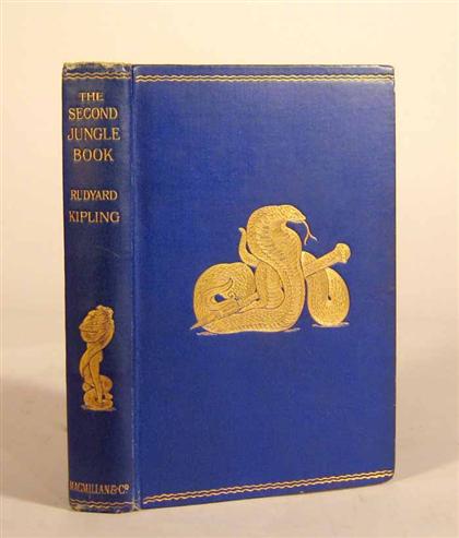 Appraisal: vol Kipling Rudyard The Second Jungle Book London Macmillan First