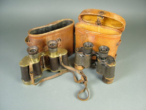 Appraisal: A pair of Military Stereo x binoculars by Bausch Lomb