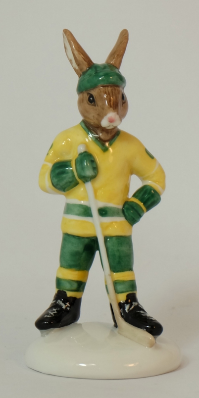 Appraisal: Royal Doulton Bunnykins figure Ice Hockey DB UKI Ceramics limited