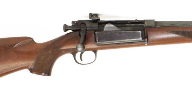 Appraisal: U S Springfield Armory Model Krag Rifle sporterized - caliber