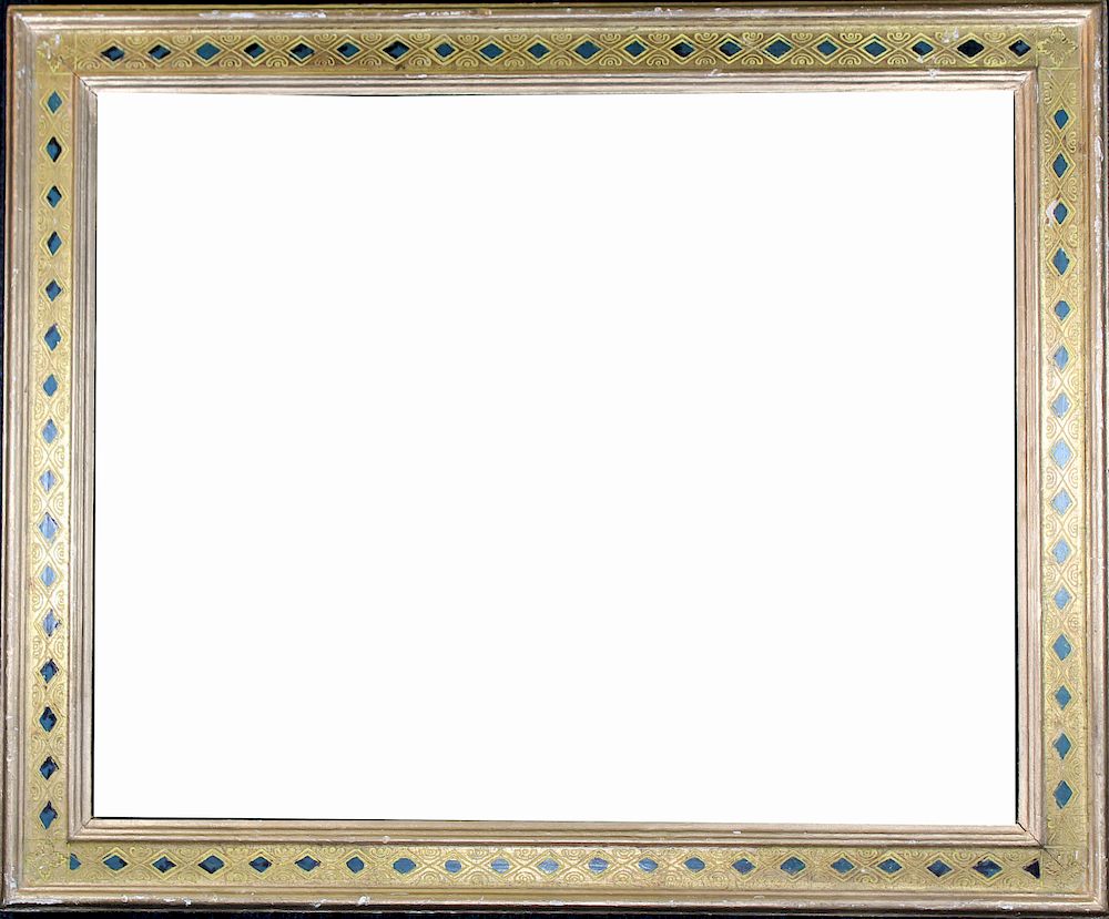 Appraisal: Vintage American Gilt Carved Frame Vintage American Gilt Carved Frame