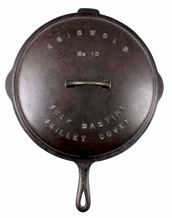 Appraisal: Griswold No Self Basting Skillet With Cover Offered for your