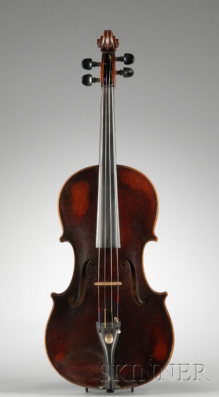 Appraisal: French Viola Pierre Vidoudez Geneva labeled PIERRE VIDOUDEZ MAITRE LUTHIER