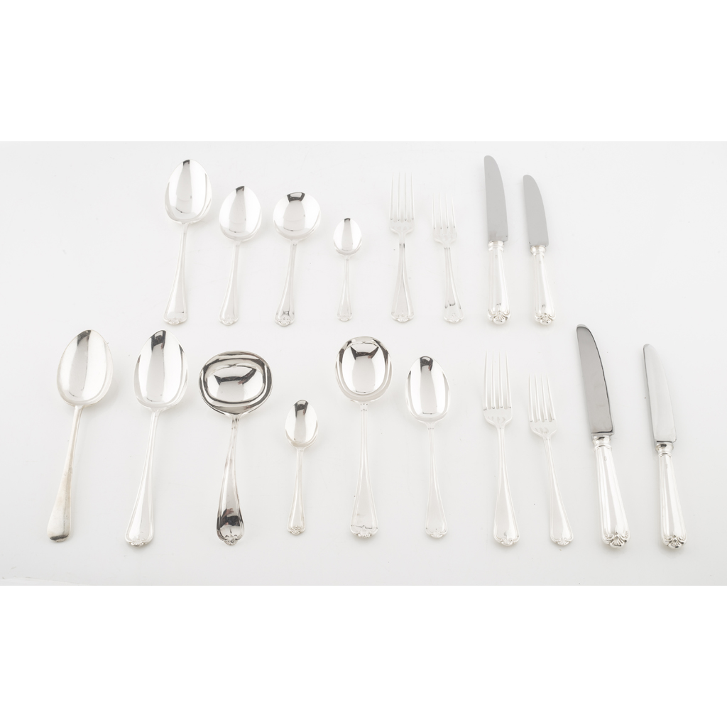 Appraisal: A s canteen of flatware and cutlery Nat Leslie Ltd