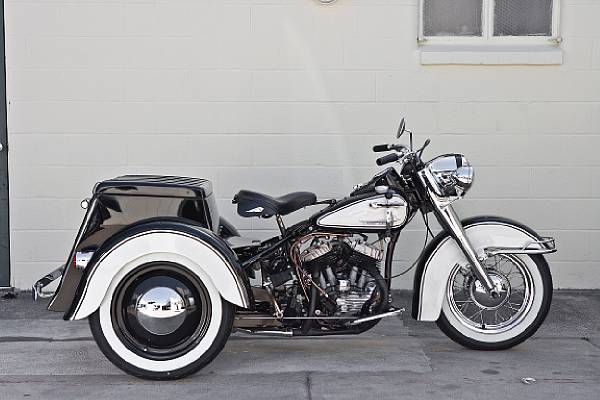 Appraisal: Zero miles since restoration Harley-Davidson ci Police Servi-CarFrame no Engine