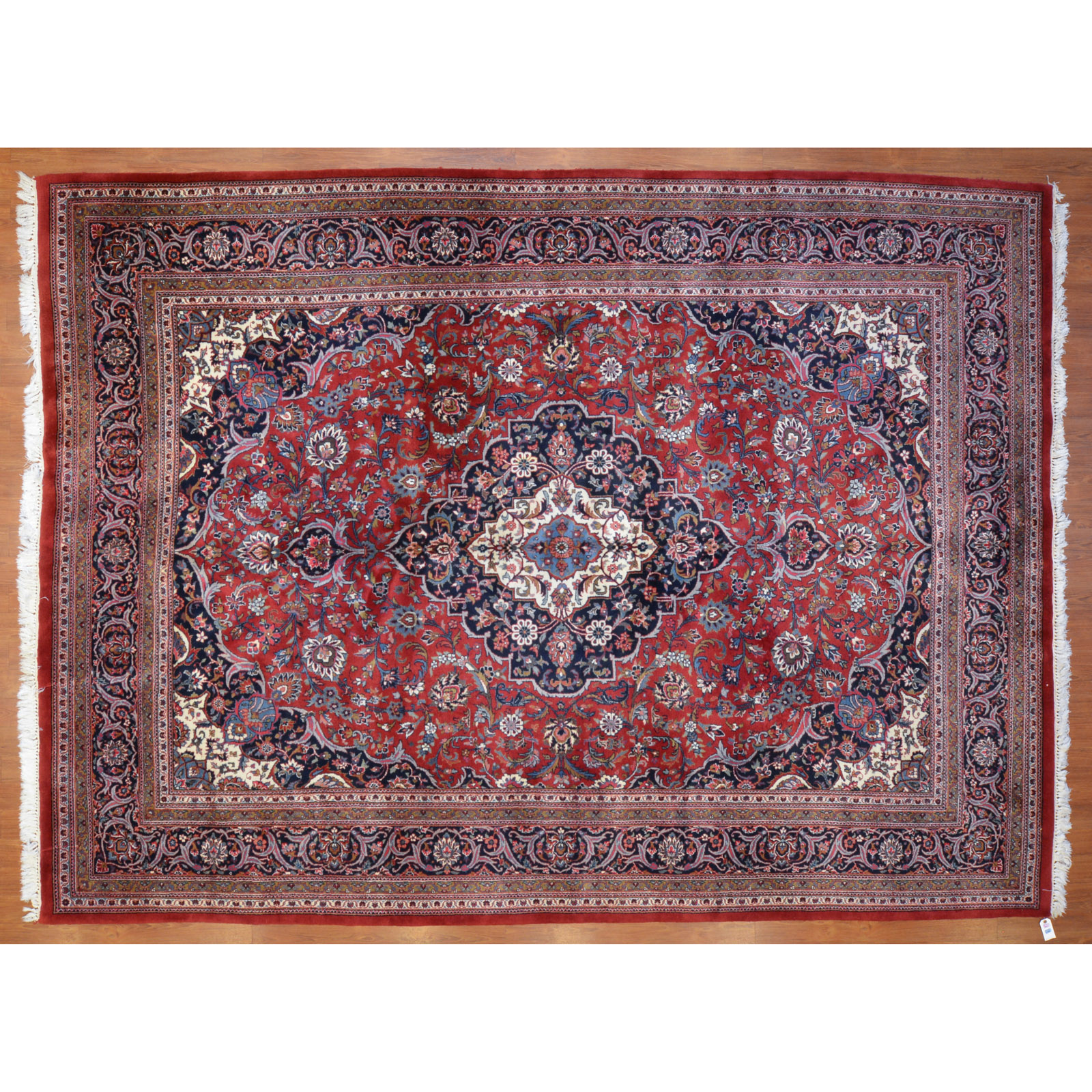 Appraisal: INDO KESHAN RUG INDIA X Fourth quarter- th century hand-knotted