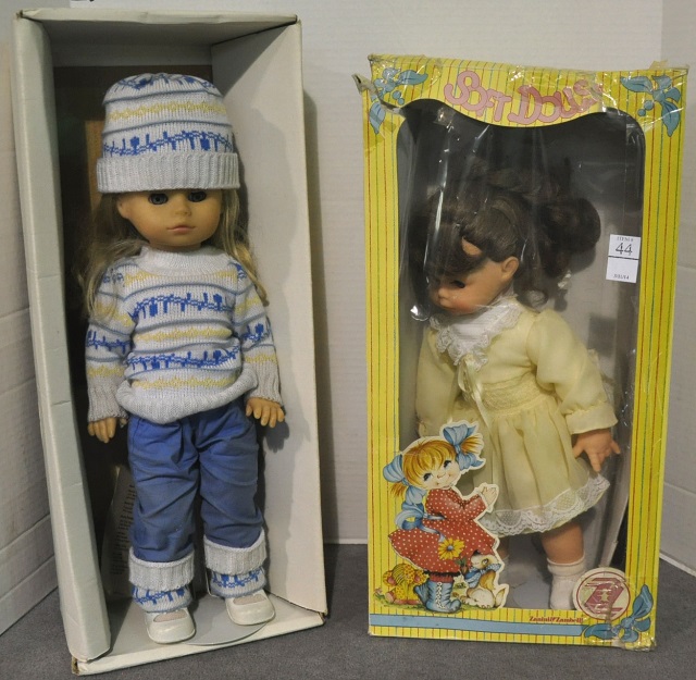 Appraisal: Two DollsIn original boxes One is a Zanini and Zambelli