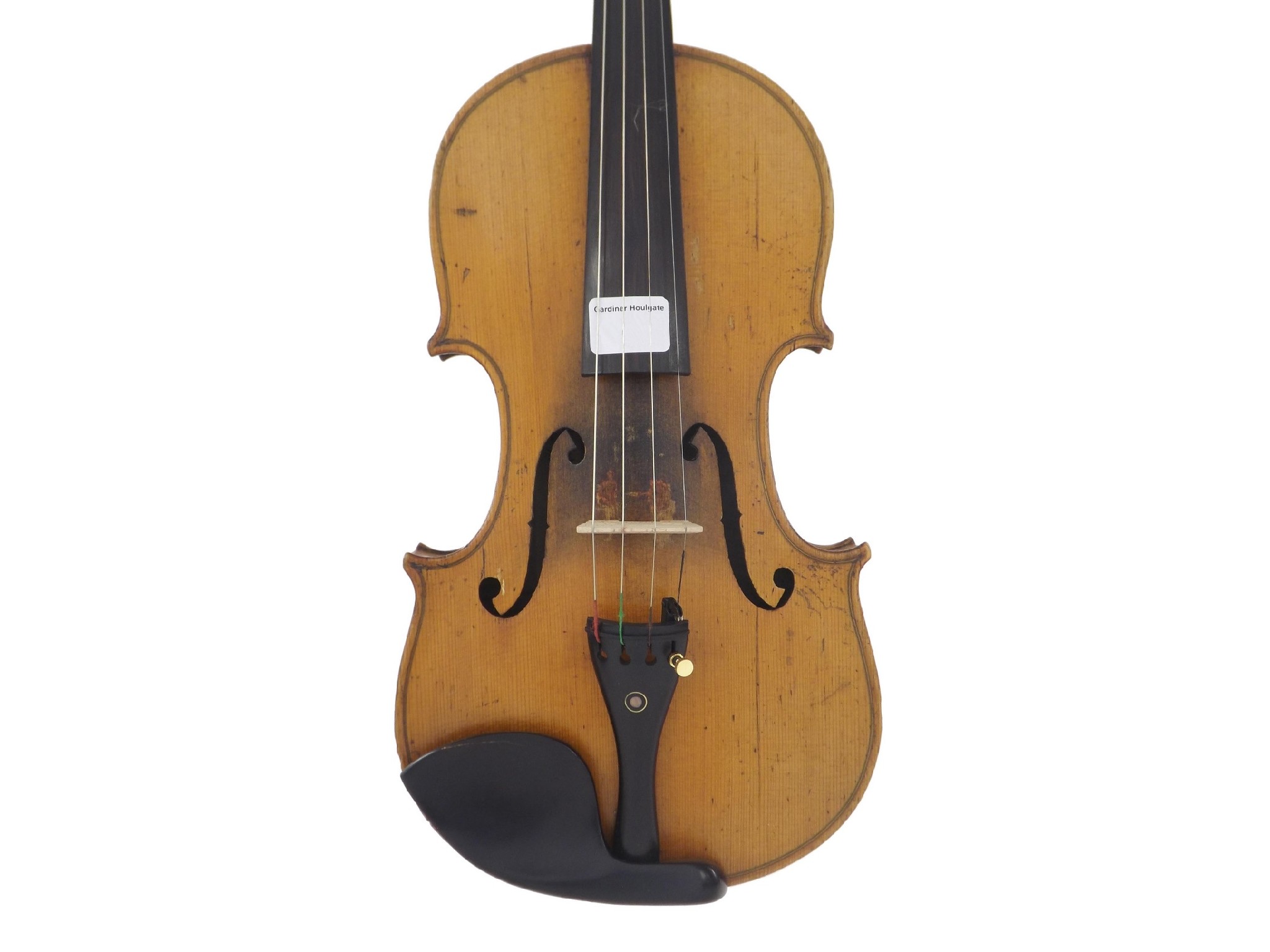 Appraisal: German violin circa labelled Riccardo Antonizzi cm a f