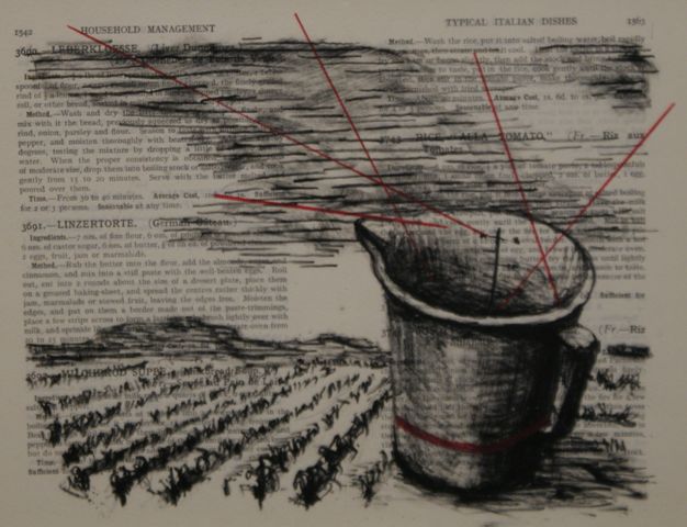 Appraisal: William Kentridge born Grape Jug lithograph signed 'W Kentridge' lower