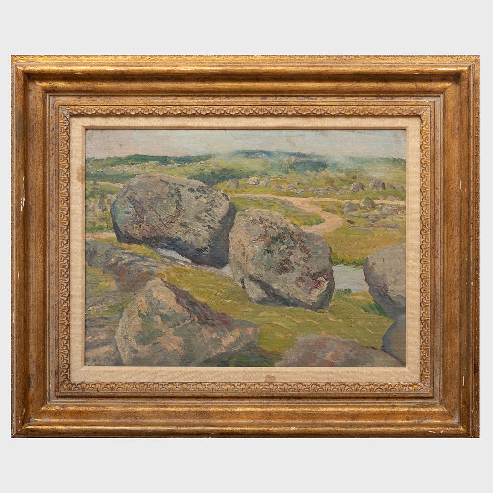 Appraisal: William Starkweather - The Great Rocks at Peggy s Cove