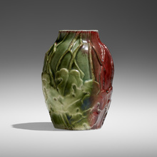 Appraisal: Mary Louise McLaughlin EXCEPTIONAL LOSANTI VASE WITH GRAPEVINES USA -