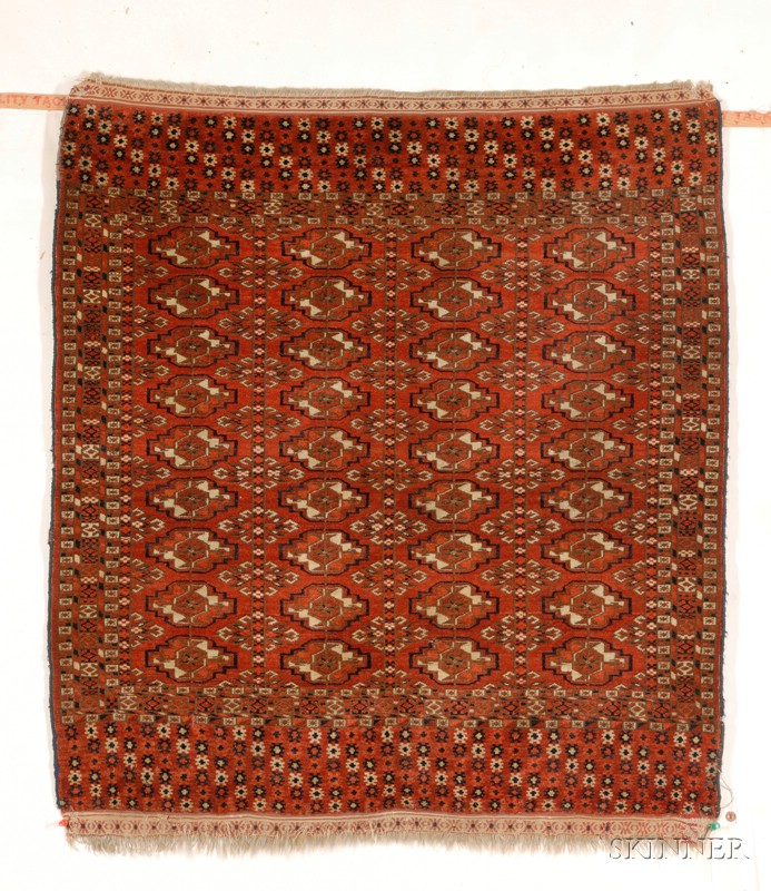 Appraisal: Tekke Rug West Turkestan late th early th century ft