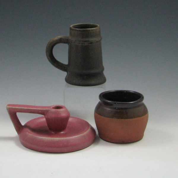 Appraisal: Fulper Candle Holder Mug and Jar candle holder marked Fulper