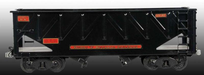 Appraisal: Pressed Steel Buddy L T-Reproduction Hopper Car Description T-Reproduction model