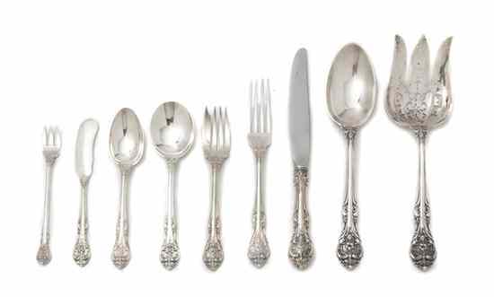 Appraisal: A Sterling Flatware Set Gorham in the King Edward pattern