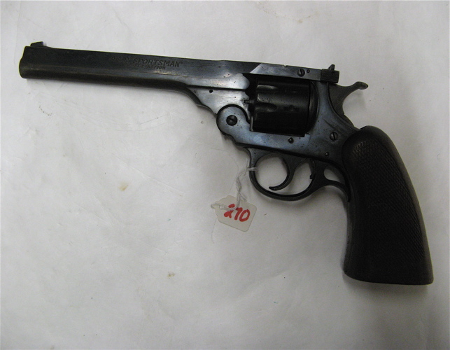 Appraisal: HARRINGTON RICHARDSON SPORTSMAN DOUBLE ACTION REVOLVER lr caliber barrel blued