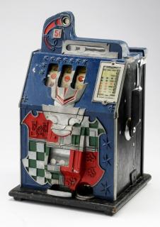 Appraisal: Mills 'Castle Front' cent slot machine circa One-Armed Bandit Castle