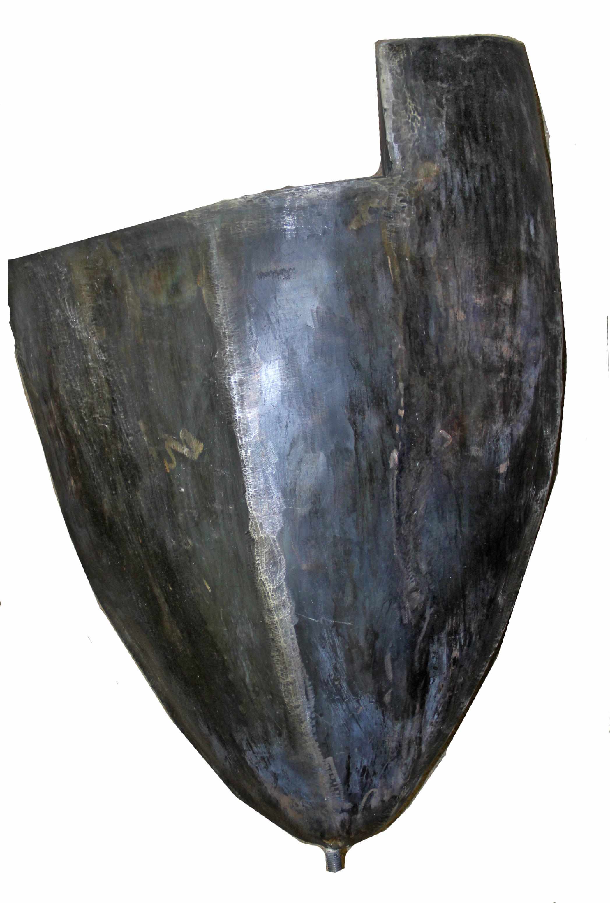 Appraisal: Mark Lere American born Cowl unsignedmild steel with burnt oil