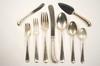 Appraisal: FLATWARE SET - Fifty piece set of English hallmarked heavy