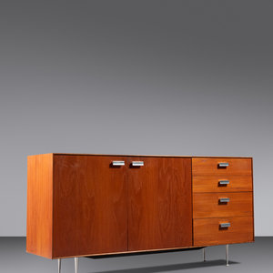 Appraisal: George Nelson Associates American - Thin Edge CabinetHerman Miller USA