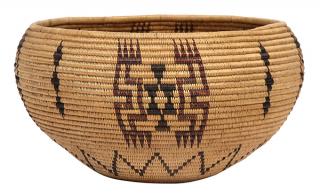 Appraisal: Three rod Washoe degikup basket Three rod Washoe degikup basket