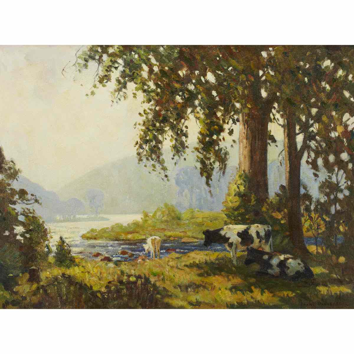 Appraisal: FRANK SHIRLEY PANABAKER A R C A AUGUST AFTERNOON DOWN