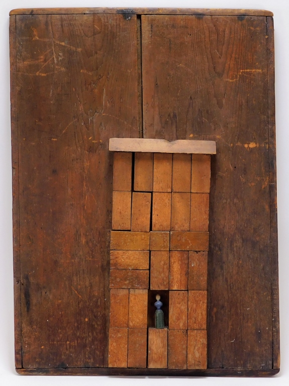 Appraisal: VARUJAN BOGHOSIAN FOUND OBJECT WOOD ASSEMBLAGE Connecticut New Hampshire b