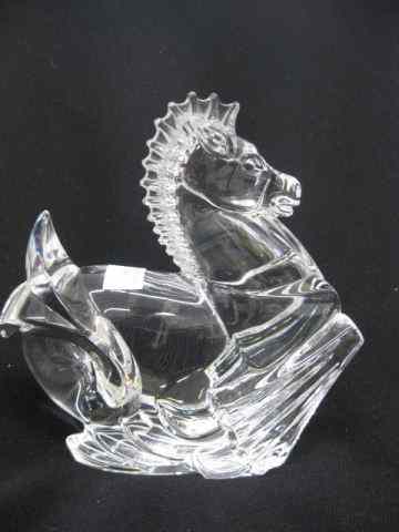 Appraisal: Steuben Crystal Figurine of a Horse '' signed excellent