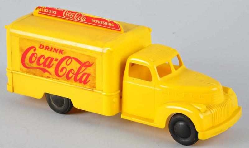 Appraisal: s Plastic Marx Coca-Cola Truck Toy Description Some minor decal